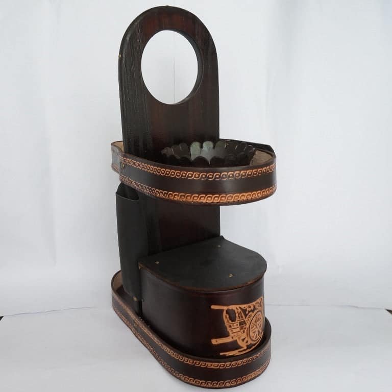 Suporte Chimarrão Barbosa 2L Marrom