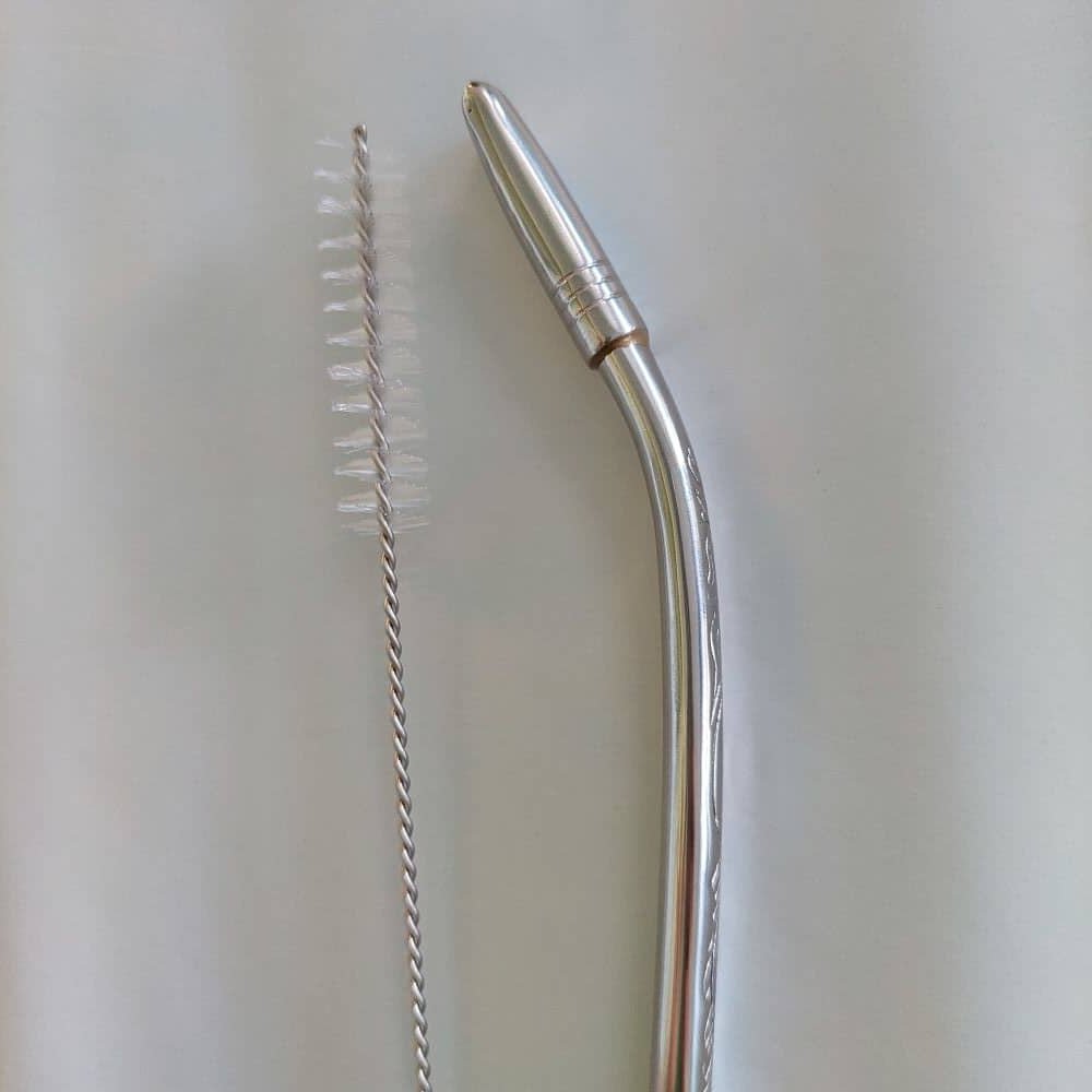 Bomba Inox 1000FUROS Desmontável Trabalhada – 21cm